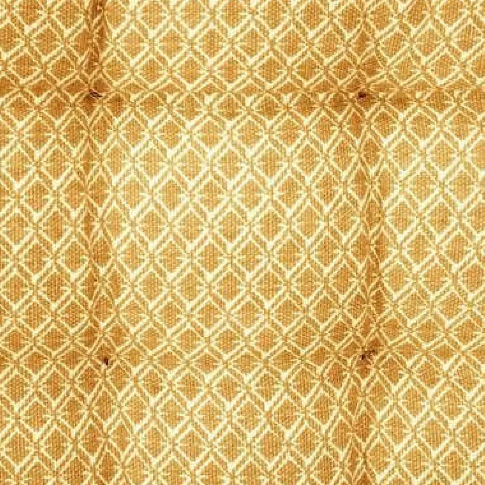 Poduszka na krzesło kwadrat 38cm żółta