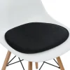 Poduszka na krzesło Side Chair czarna
