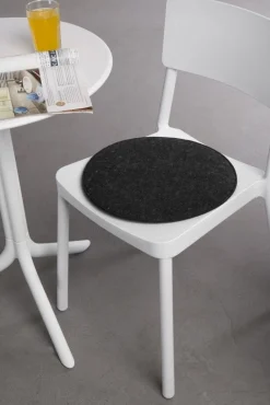 Poduszka na krzesło szary ciemny