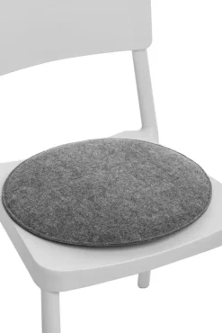 Poduszka na krzesło szary jasny