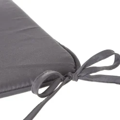 Poduszka na krzesło 39x39 cm szara        ciemna