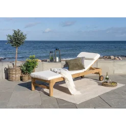 Poduszka na leżak Andorra biała