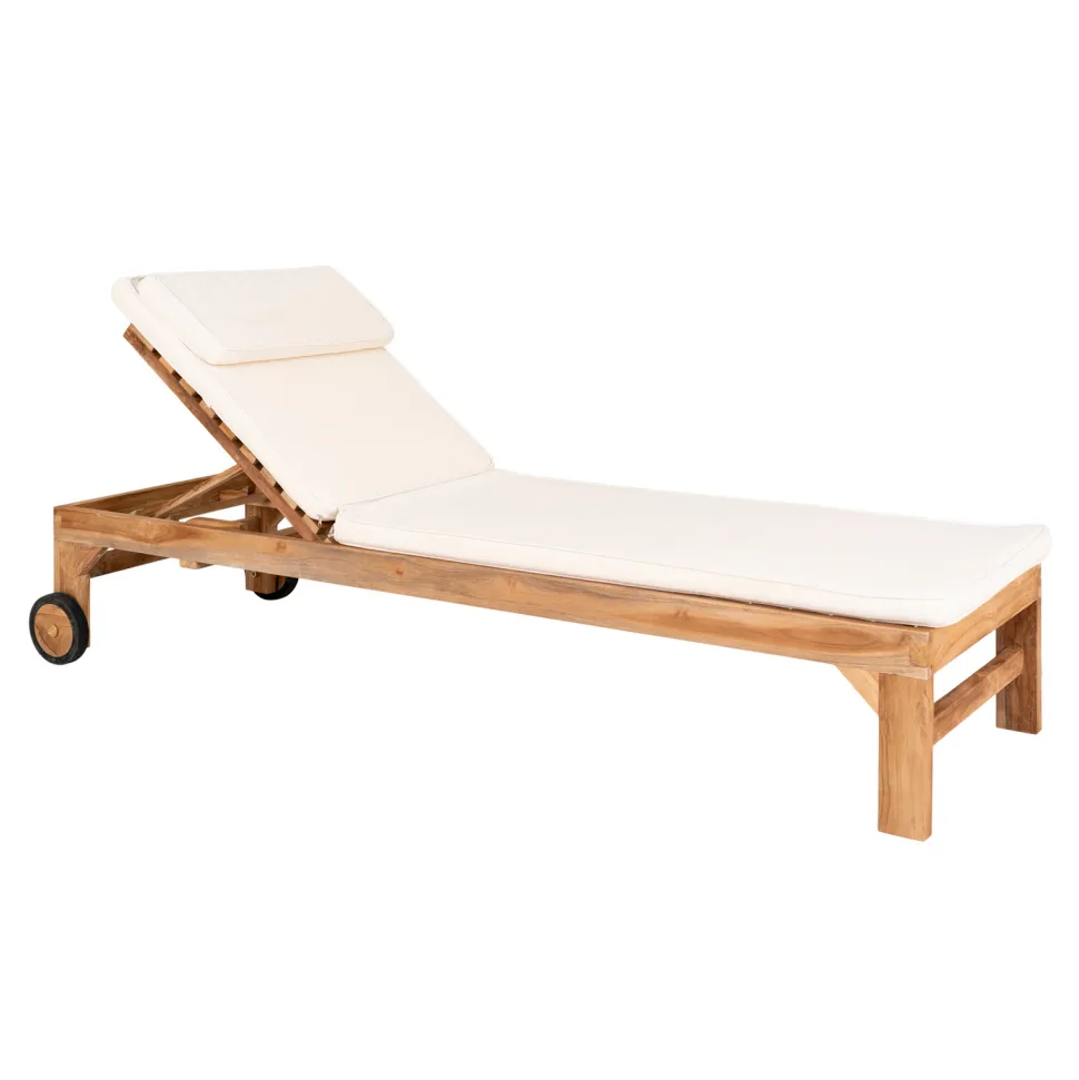 Poduszka na leżak Andorra biała