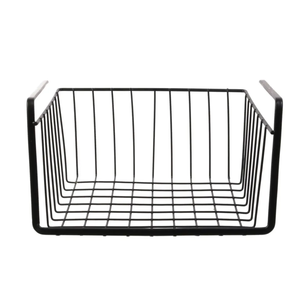 Podwieszany kosz podpółkowy S czarny