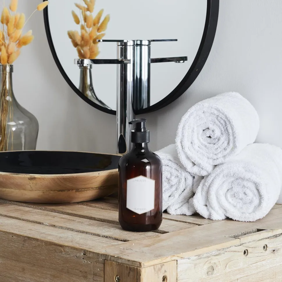 Pojemnik/ dozownik na mydło 500ml bursztynowy