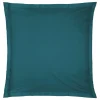 Poszewka na poduszkę 63 x 63 cm bawełna  turkusowa