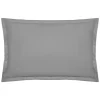 Poszewka na poduszkę 50 x 70 cm bawełna  szara