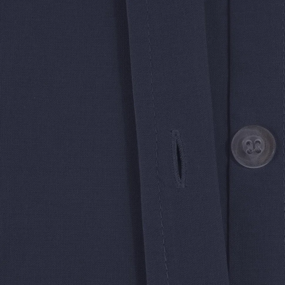 Poszwa na kołdrę 140 x 200 cm bawełna niebieska