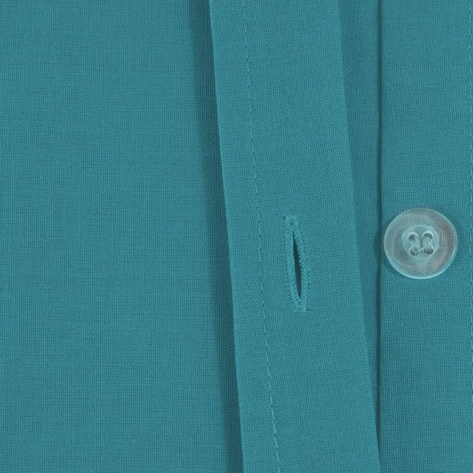 Poszwa na kołdrę 140 x 200 cm bawełna turkusowa