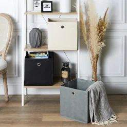 Pudełko do regału Cube czarne