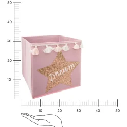 Pudełko do regału Dream jasnoróżowe