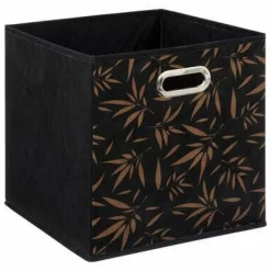 Pudełko do regału 31x31cm Casual czarne