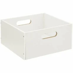 Pudełko do regału 31x15cm drewniane  białe