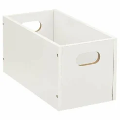 Pudełko do regału 15x31cm drewniane  białe