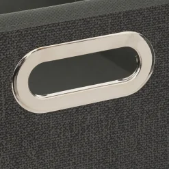 Pudełko do regału 31x15cm gładkie szare