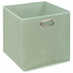 Pudełko do regału 31x31cm gładkie pistacjowe