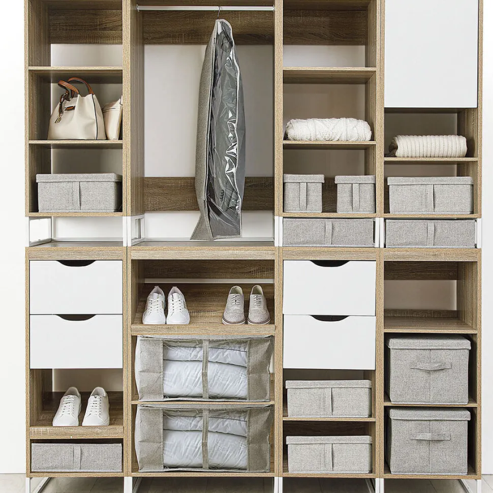 Pudełko do regału 31x15cm Orga beżowe