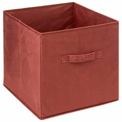 Pudełko do regału 31x31cm Velvet czerwone