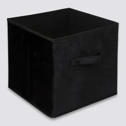 Pudełko do regału 31x31cm Velvet czarne