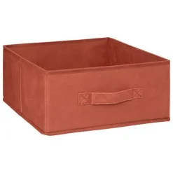 Pudełko do regału 31x15cm Velvet czerwone