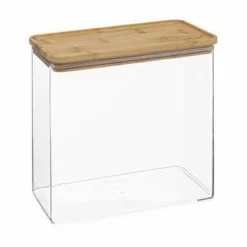 Pudełko Eske 3L prostokąt z bambusową  pokrywką