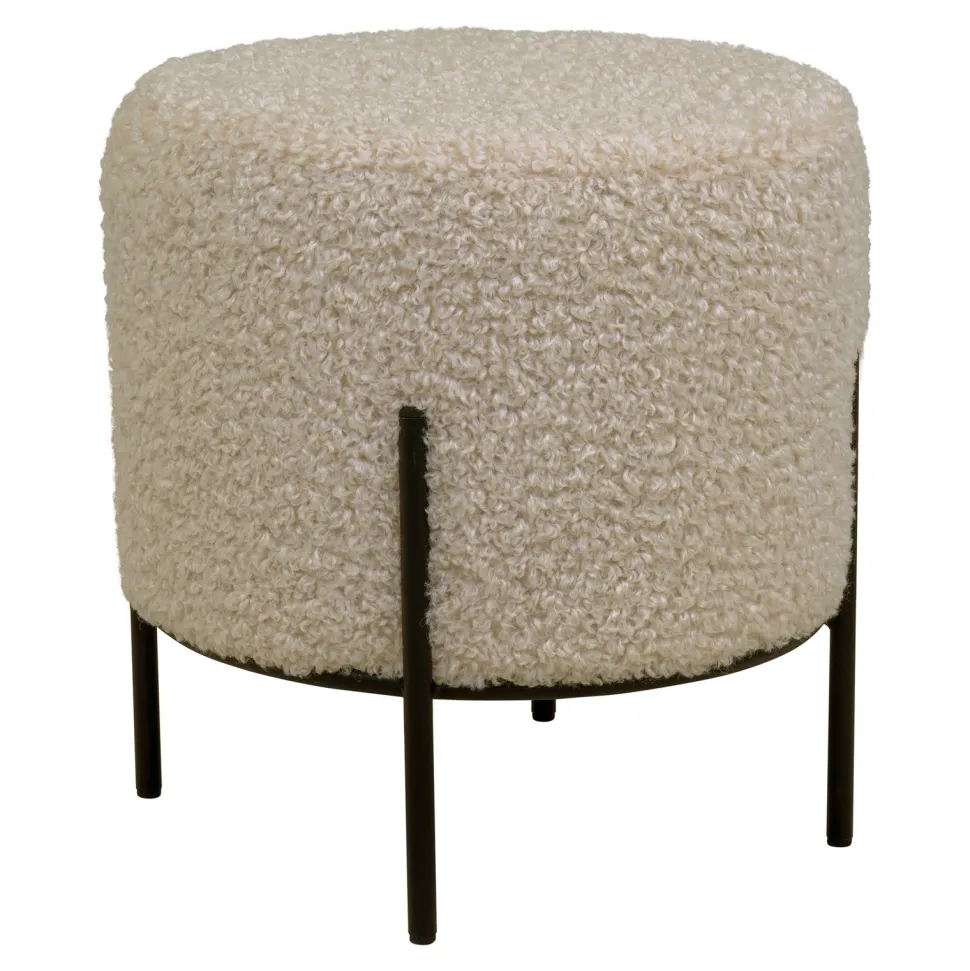 Pufa Alford szarobrązowa