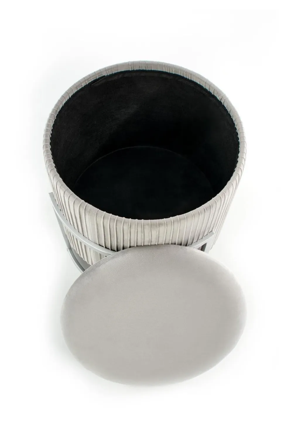 Pufa Darbi szara jasna