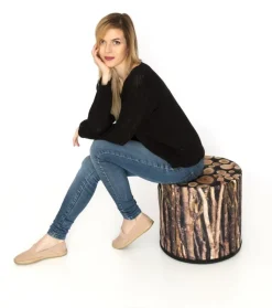 Pufa dekoracyjna Acacia