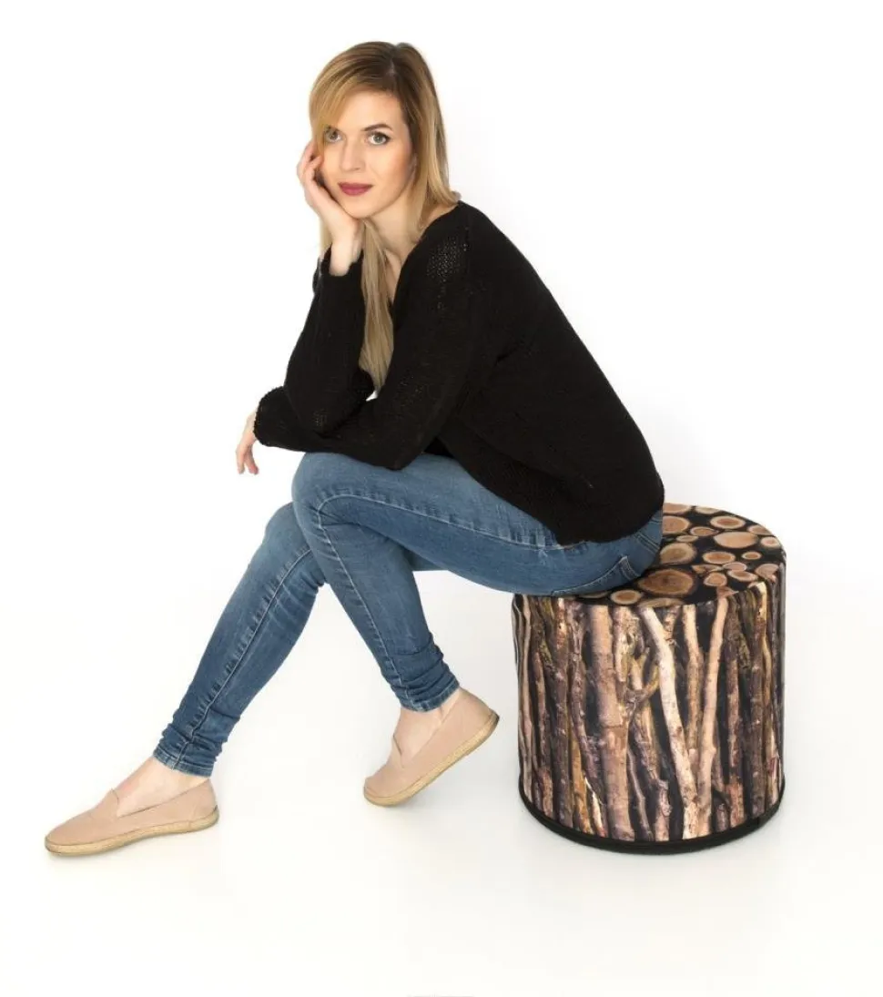 Pufa dekoracyjna Acacia