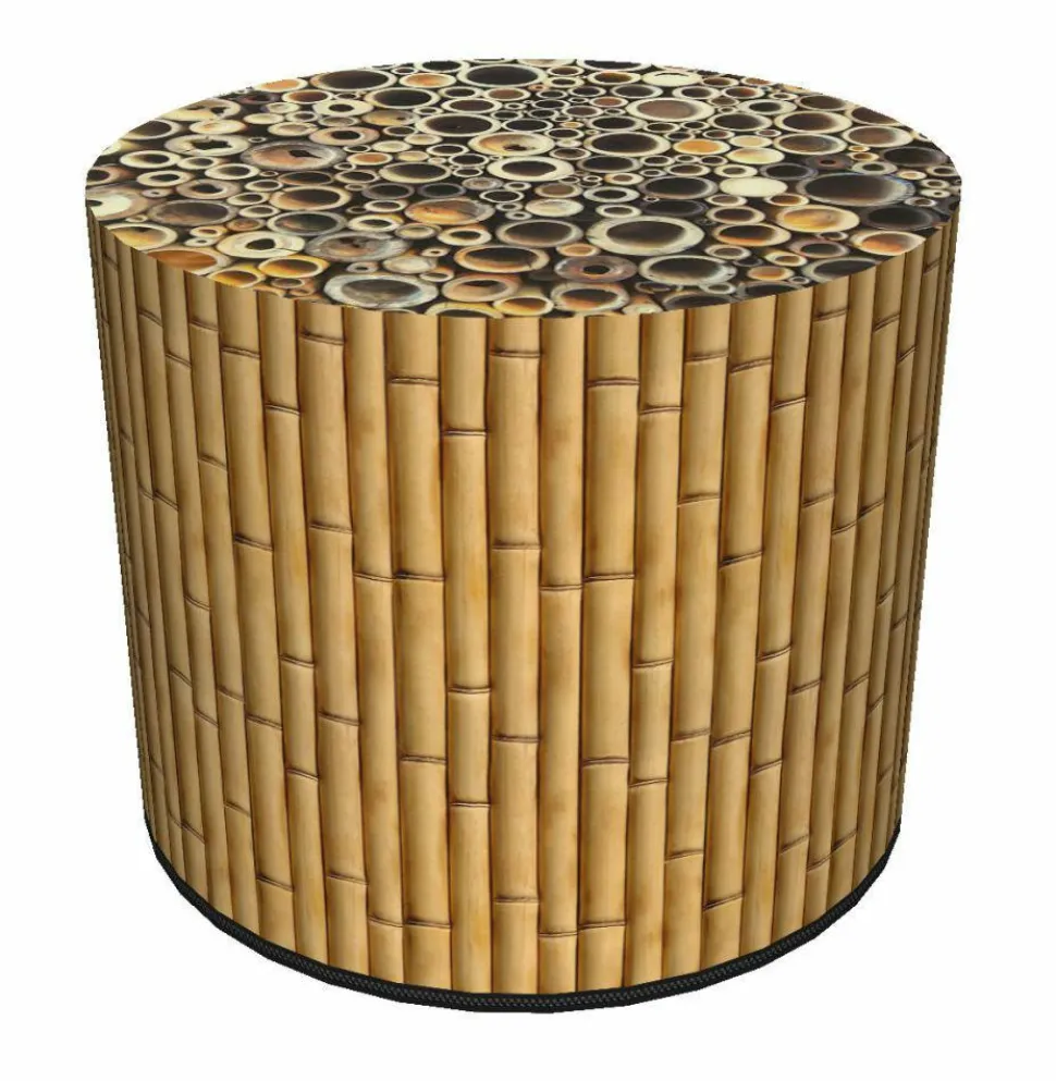 Pufa dekoracyjna BAMBUS