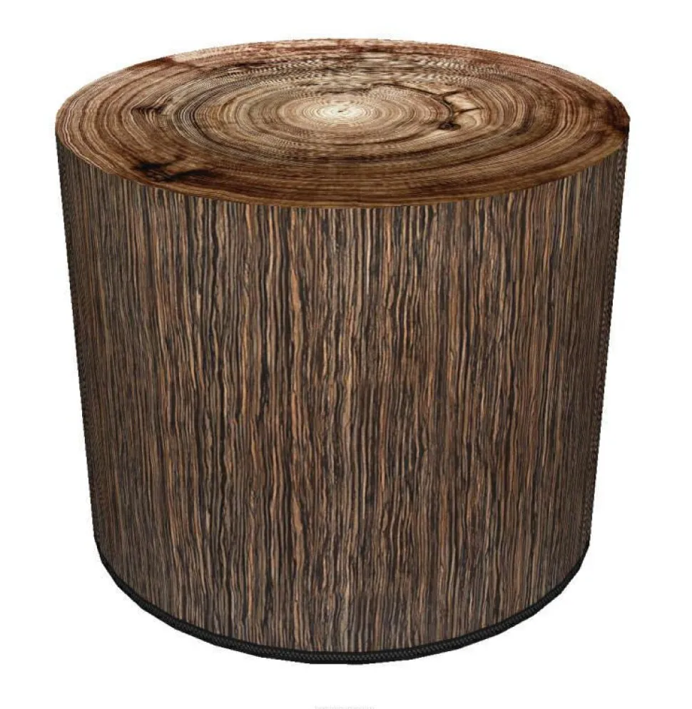 Pufa dekoracyjna Walnut