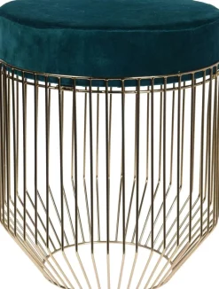 Pufa Intesi Cherrys Velvet niebieska