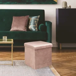 Pufa Intesi Vels Rod różowa