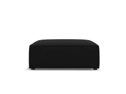 Pufa Jodie Black Structured Fabric