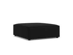 Pufa Jodie Black Structured Fabric