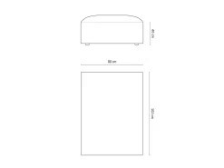 Pufa Jodie Green Velvet