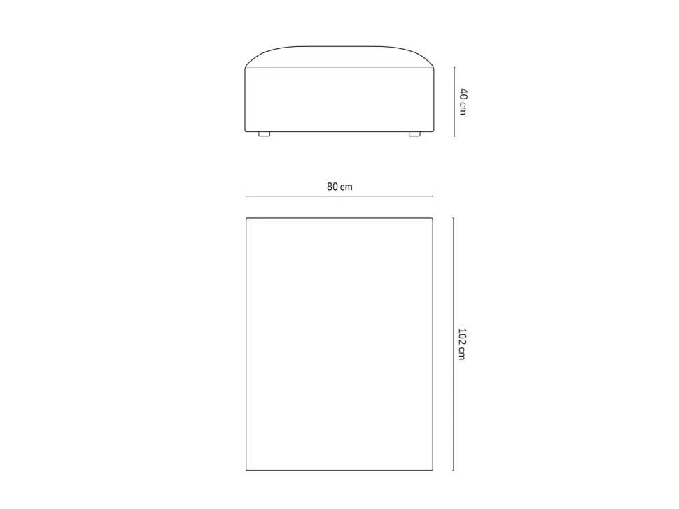 Pufa Jodie Light Grey Structured Fabric