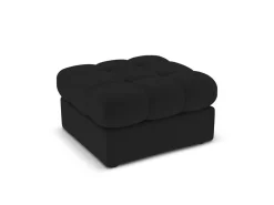 Pufa Justin Black Structured Fabric