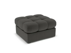 Pufa Justin Dark Grey Structured Fabric