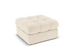 Pufa Justin Light Beige Structured  Fabric