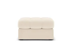 Pufa Justin Light Beige Structured  Fabric