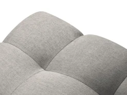 Pufa Justin Light Grey Structured Fabric