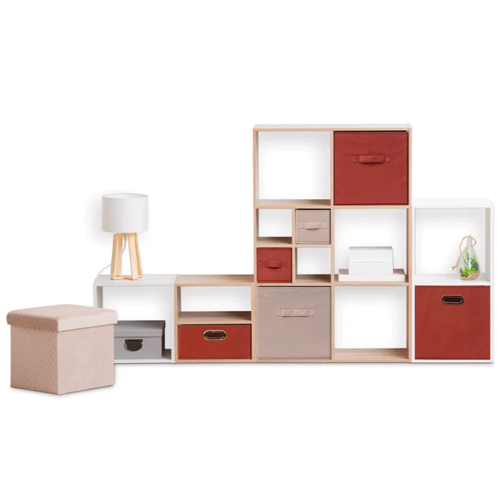 Pufa Kali 31x31cm Velvet beżowa