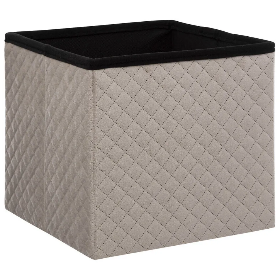 Pufa Kali 31x31cm Velvet beżowa