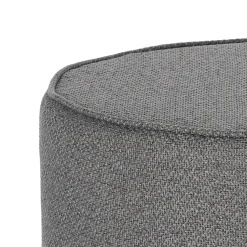 Pufa Kung XL ciemnoszara okrągła