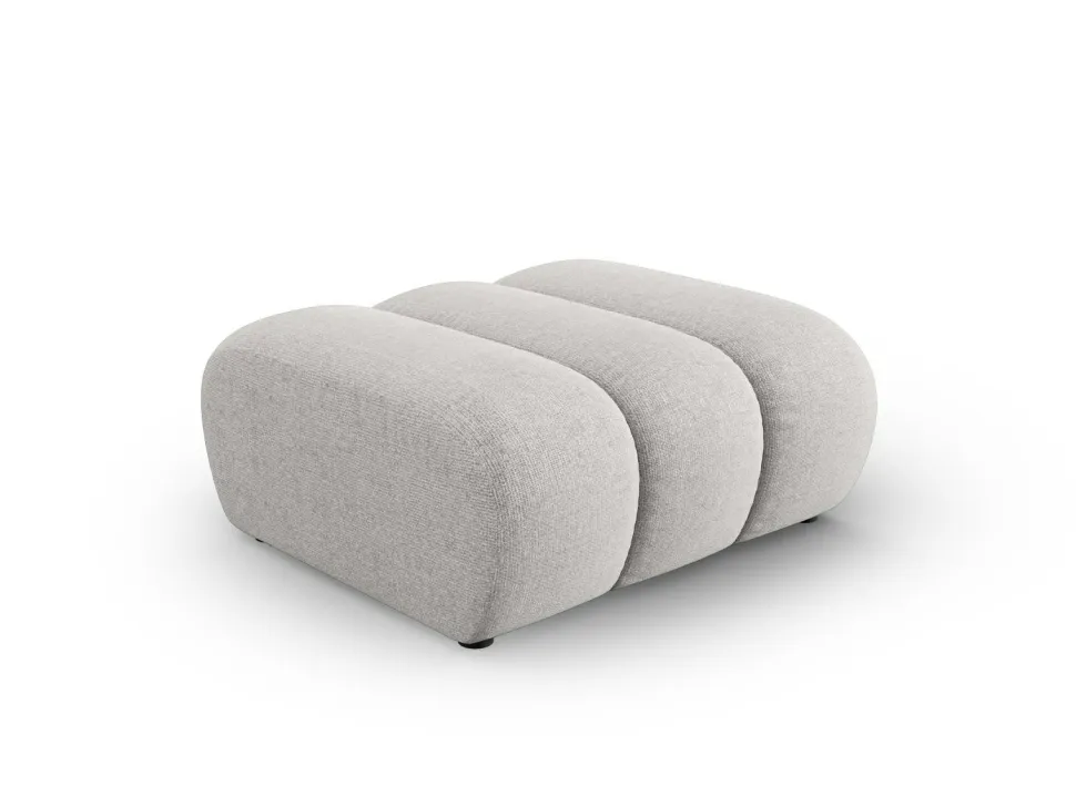 Pufa Lupine Light Grey Chenille