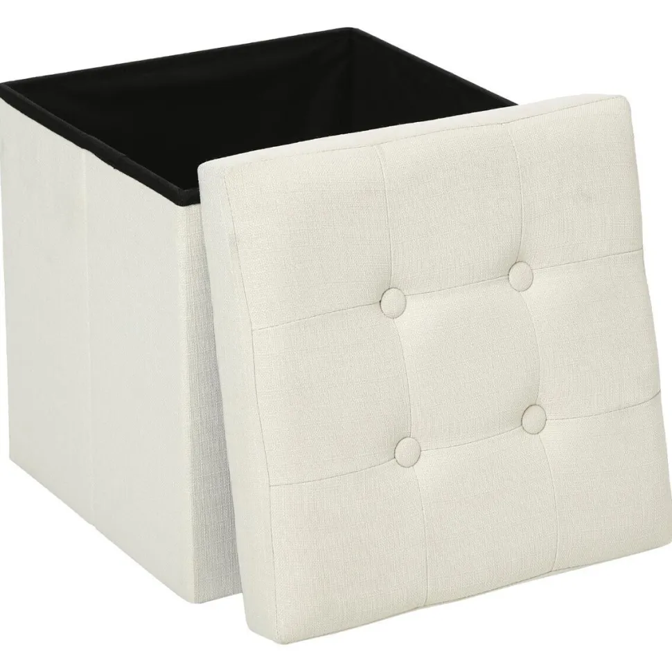 Pufa Lysandre biała