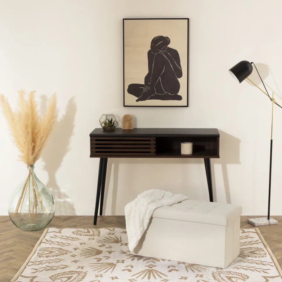 Pufa Lysandre duża beżowa