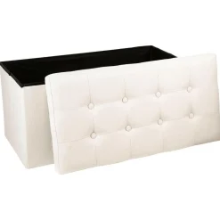 Pufa Lysandre duża beżowa