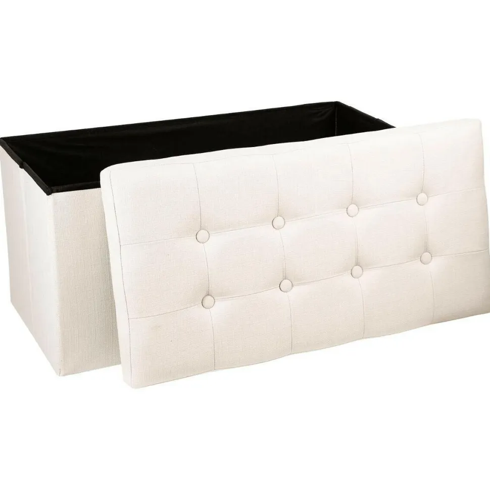 Pufa Lysandre duża beżowa